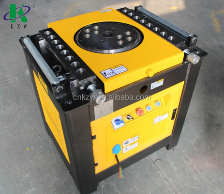 food &amp;amp; Beverage Shops GW40 40mm Round Steel Bar Bender 380VAC Reinforced Steel Bar Bending Machine For Sale