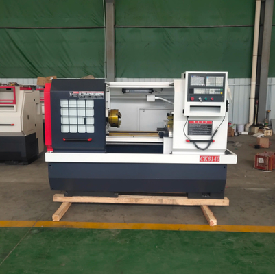 Construction Material Stores CK6140 CNC Lathe Precision Metal Turning Horizontal Lathe Factory CNC Lathe Machine Flat Bed Direct Supply
