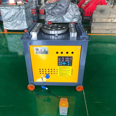 GW-40 Stainless Steel CNC Bending Metal Deform Single Automatic Stainless Steel Bar Rebar Making Foot Bending Machine